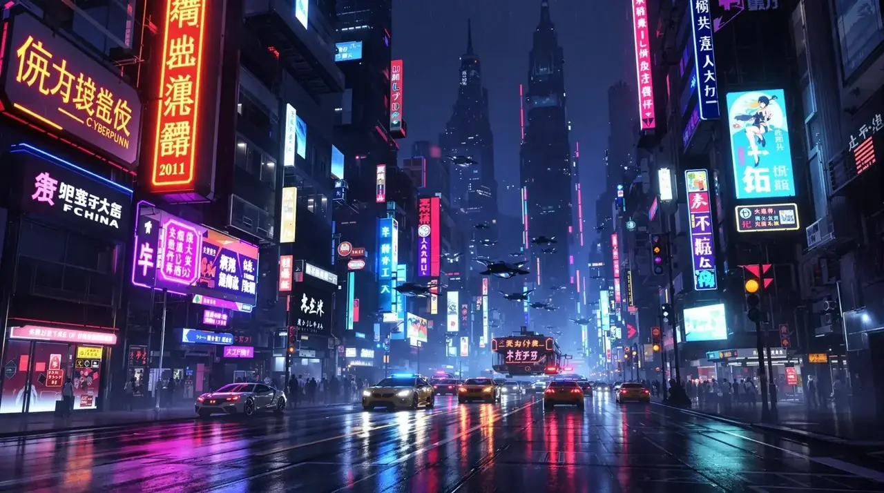 真人操逼视频精选 - 赛博都市：霓虹雨夜都市追踪